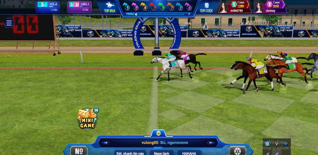 Thuật ngữ đua ngựa iwin