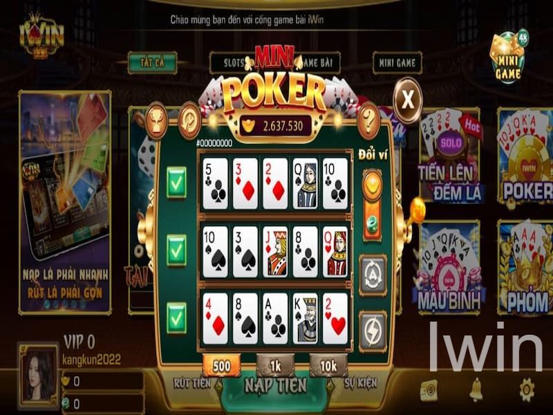 Sản phẩm slot game siêu cuốn tại iWin