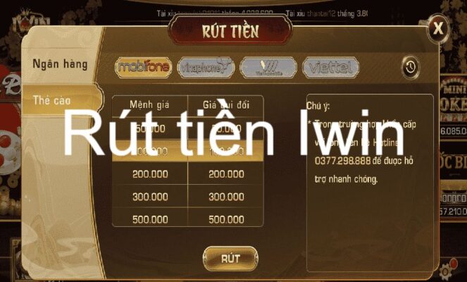 Rút tiền Iwin hết sức đơn giản cho các “tay mơ”