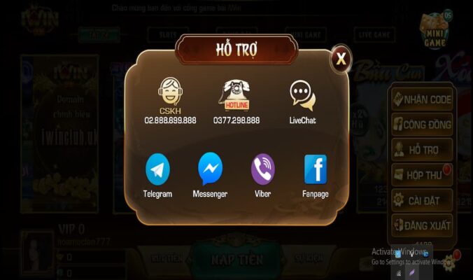 Vì sao tân cược thủ cần liên hệ CSKH iWin?